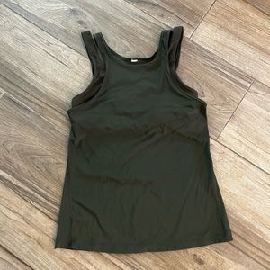 Lululemon Racerback Tank With Built In Bra